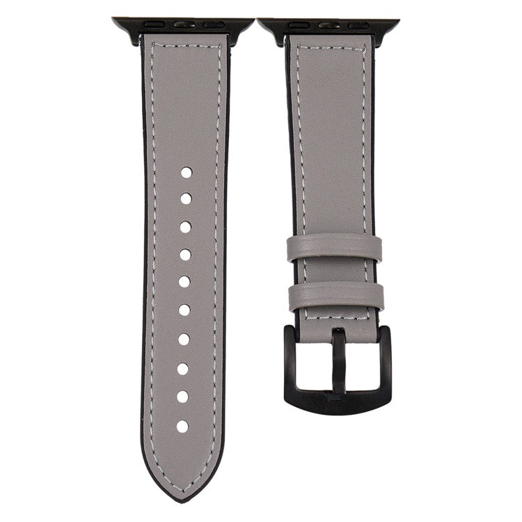 For Apple Watch 10 46mm / Ultra 2 / Ultra 49mm / 9 8 7 45mm / SE (2023) SE (2022) SE 6 5 4 44mm / 3 2 1 42mm Watch Band Silicone - Grey