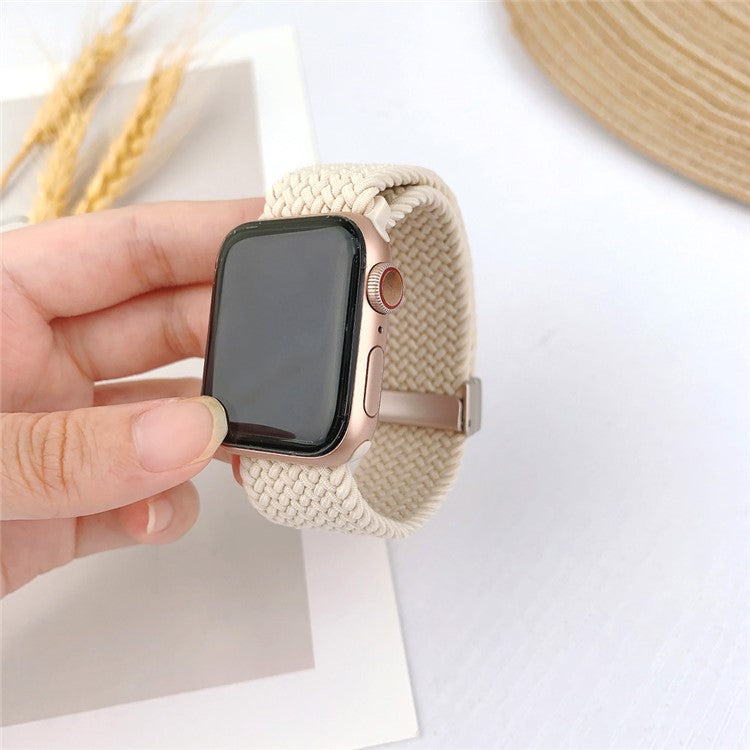 For Apple Watch 10 46mm / Ultra 2 / Ultra 49mm / 9 8 7 45mm / SE (2023) SE (2022) SE 6 5 4 44mm / 3 2 1 42mm Watch Bracelet - Starlight