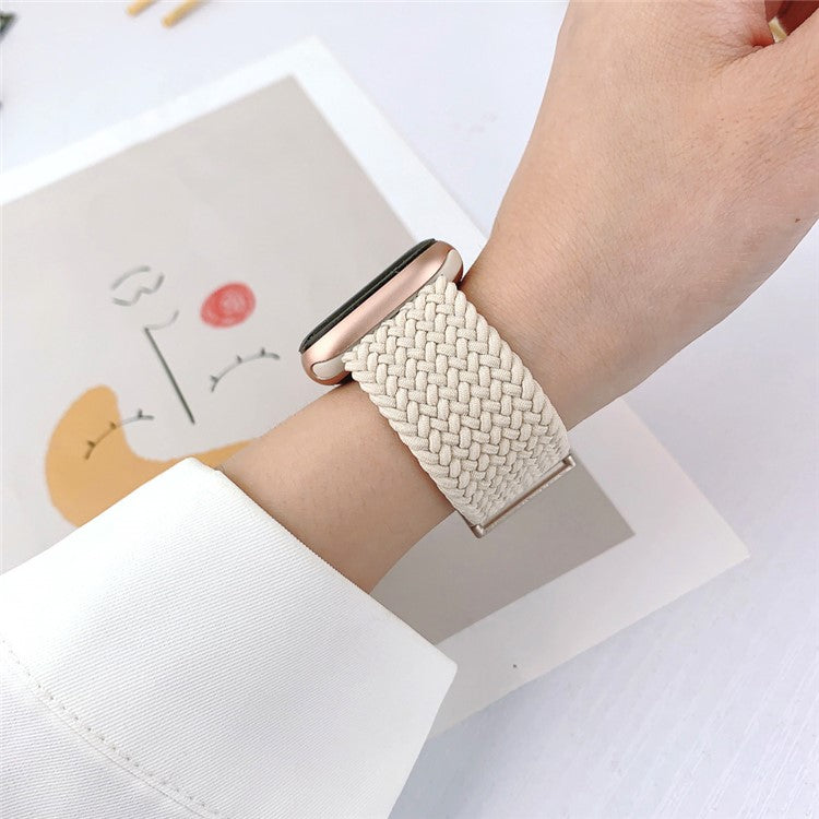 For Apple Watch 10 46mm / Ultra 2 / Ultra 49mm / 9 8 7 45mm / SE (2023) SE (2022) SE 6 5 4 44mm / 3 2 1 42mm Watch Bracelet - Starlight