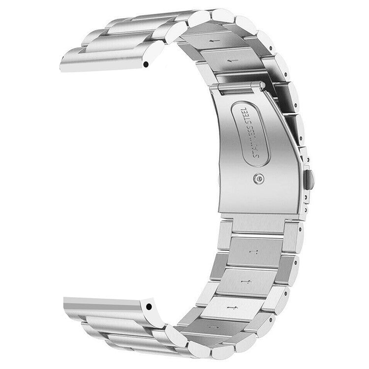 For Suunto 9 Peak Pro / 9 Peak / Vertical Wrist Bracelet Band Stainless Steel Watch Strap 22mm - Silver