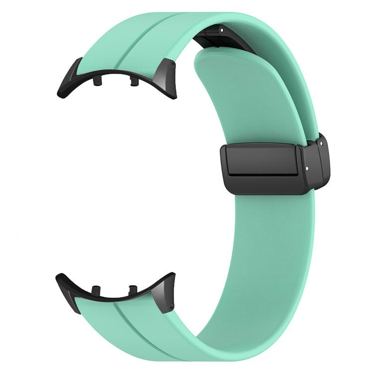 For vivo Watch 3 Band Silicone Sport Watch Straps with Folding Buckle - Mint Green