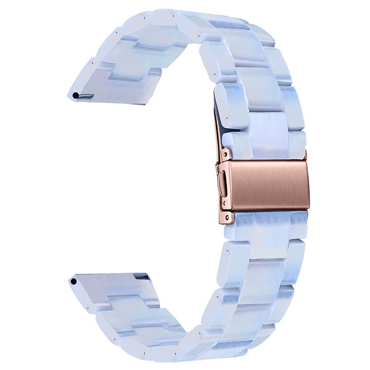 For Donerton P36 / P22 / P32 Resin Watch Band Waterproof Smart Watch Strap - Baby Blue
