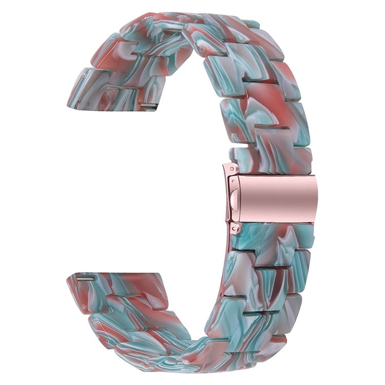 For Popglory 1.4" P22 / 1.85" P66 Smart Watch Replacement Strap Waterproof Resin Sports Watch Band - Emerald Red