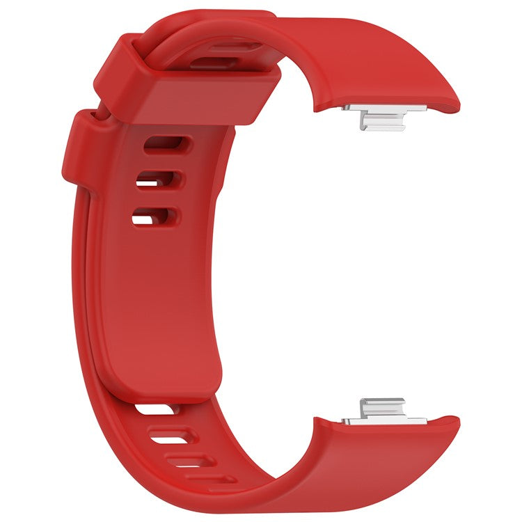 For Xiaomi Redmi Watch 4 / Smart Band 8 Pro Watch Band Silicone Strap Replacement - Red
