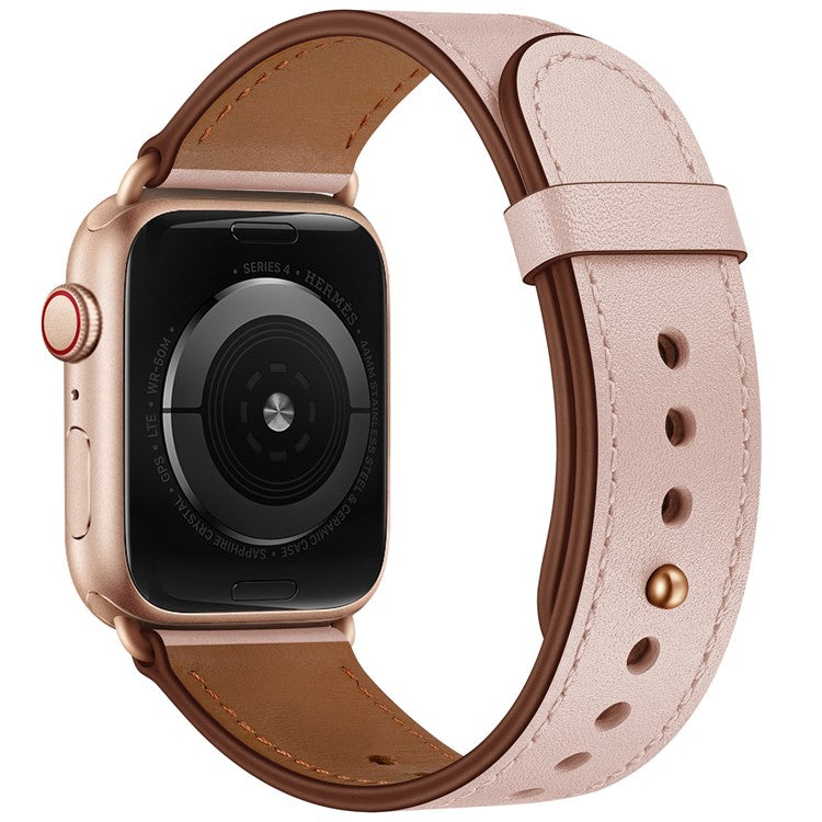 For Apple Watch Series 10 42mm / 9 8 7 41mm / SE (2023) SE (2022) SE 6 5 4 40mm / 3 2 1 38mm Wrist Strap - Pink