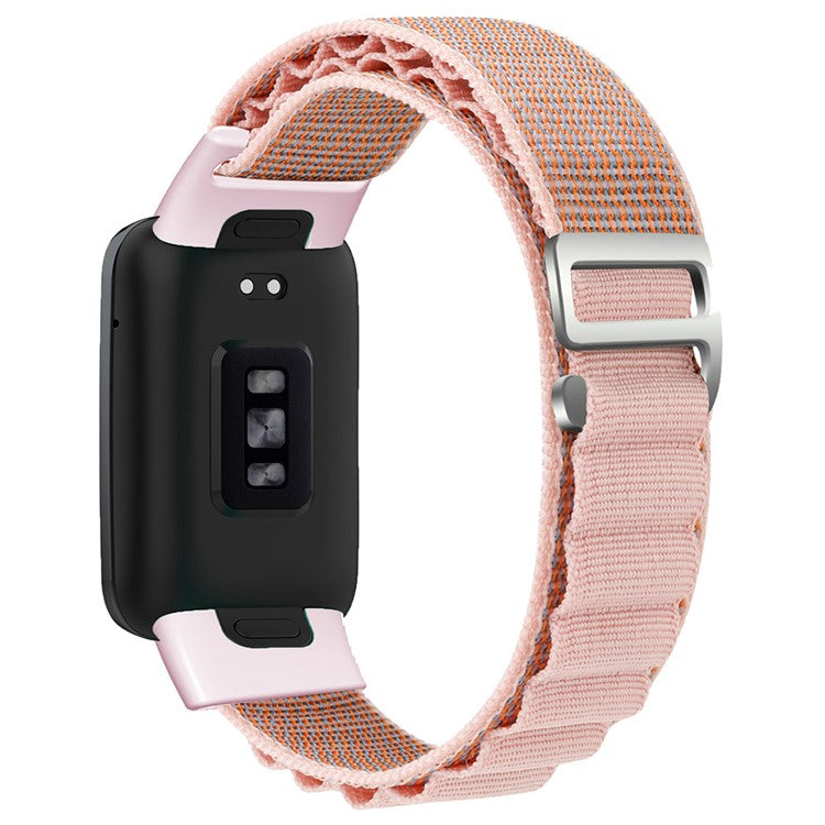 KALEBOL KLB-GSNL-001 for Xiaomi Mi Band 7 Pro Nylon Straps Soft Replacement Watch Band - Pink