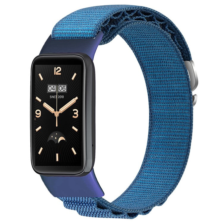 KALEBOL KLB-GSNL-001 for Xiaomi Mi Band 7 Pro Nylon Straps Soft Replacement Watch Band - Blue