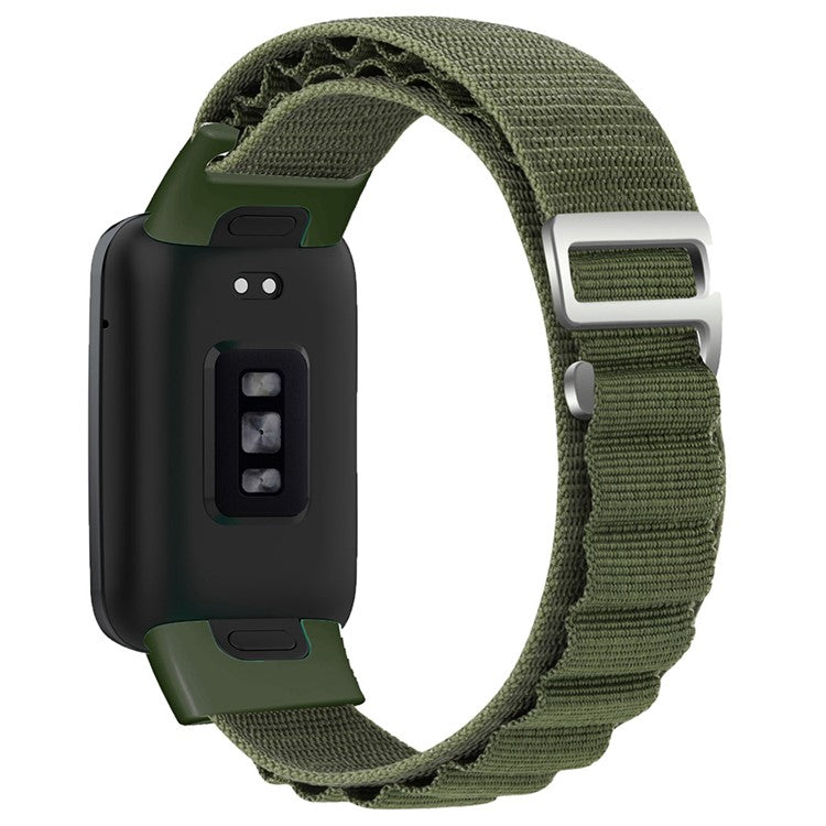 KALEBOL KLB-GSNL-001 for Xiaomi Mi Band 7 Pro Nylon Straps Soft Replacement Watch Band - Green