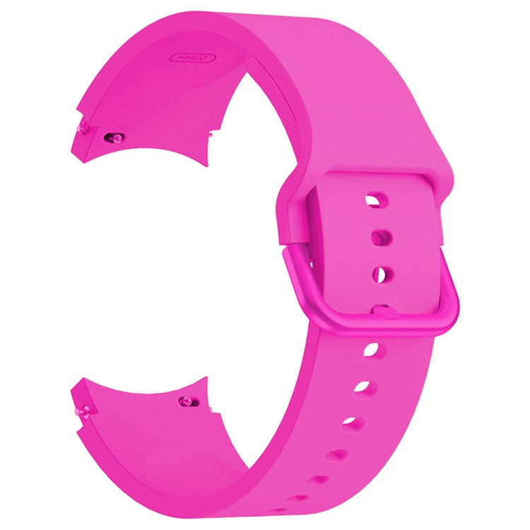 KALEBOL For Samsung Galaxy Watch FE 40mm / Watch4 / Watch 5 / Watch6 Silicone Watch Bands Waterproof Soft Strap - Pitaya