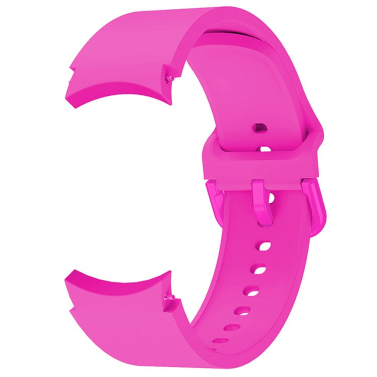 KALEBOL For Samsung Galaxy Watch FE 40mm / Watch4 / Watch 5 / Watch6 Silicone Watch Bands Waterproof Soft Strap - Pitaya