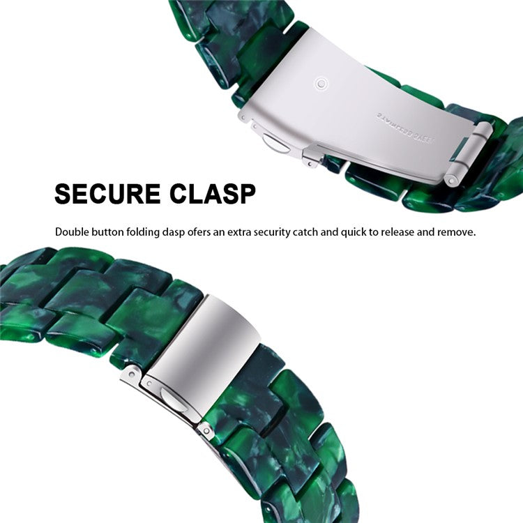 For Nokia Withings Steel HR 40mm Watch Strap 20mm Waterproof Resin Acrylic Bracelet Band - Style V