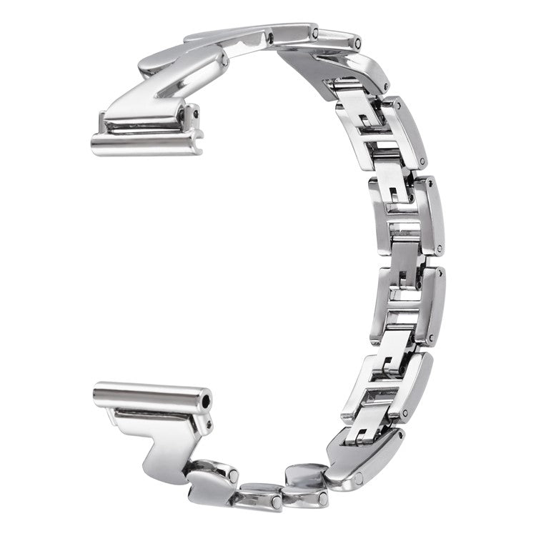 For Samsung Galaxy Watch3 45mm / Garmin Venu 3 Wristband 22mm Watch Strap Zinc Alloy - Silver