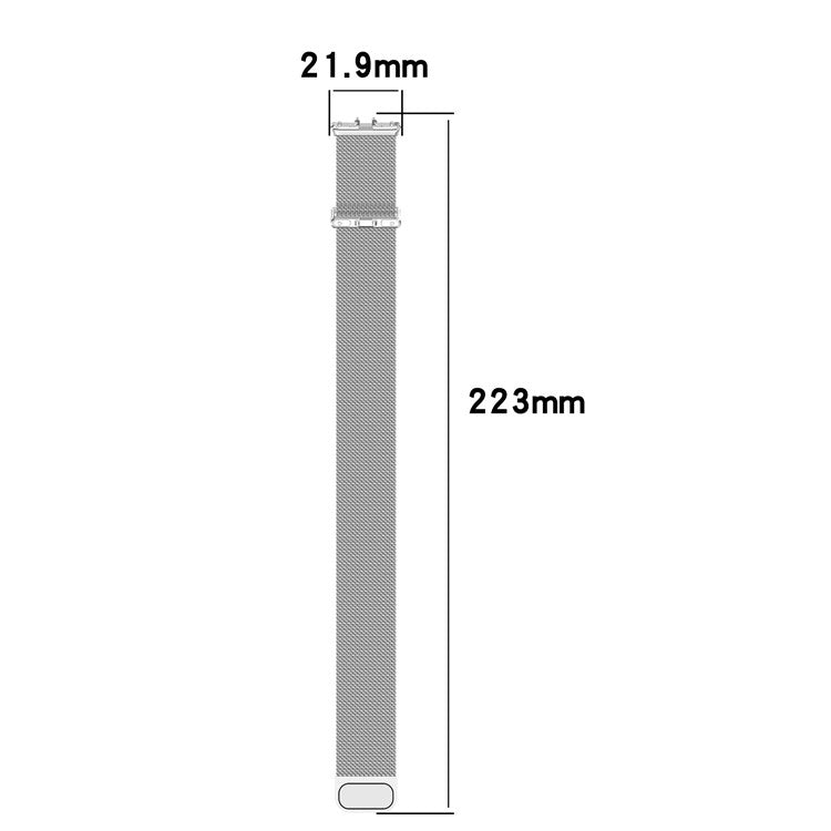 For Samsung Galaxy Fit3 SM-R390 Replacement Wrist Band Magnetic Milanese Watch Strap - Starlight