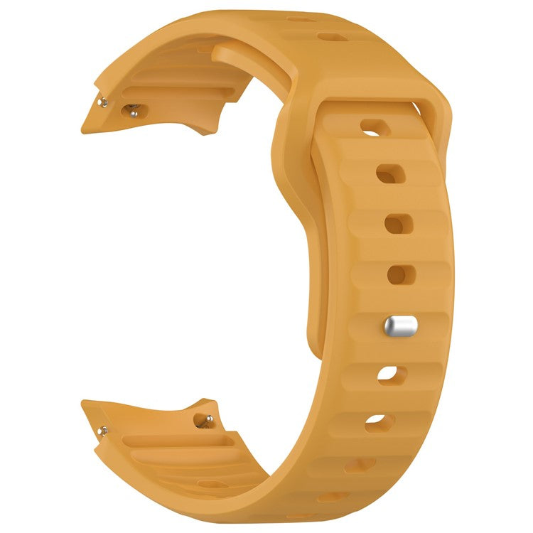 For Samsung Galaxy Watch FE 40mm / Watch4 / Watch 5 / Watch 5 Pro / Watch6 Silicone Sport Bands Replacement Wristband - Yellow