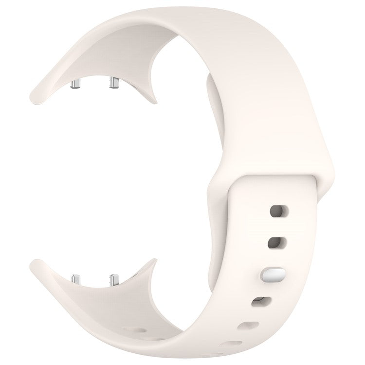 For vivo Watch 3 Silicone Watch Band Adjustable Wrist Strap Replacement - Official White