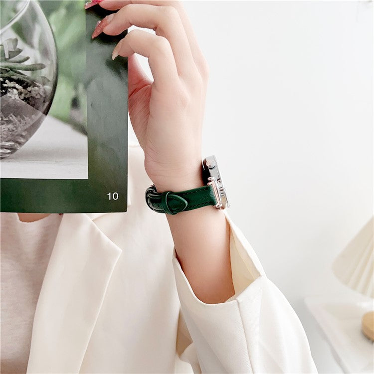 For Samsung Galaxy Watch3 45mm / Huawei Watch GT 4 46mm Strap 22mm PU Leather Watch Band - Black