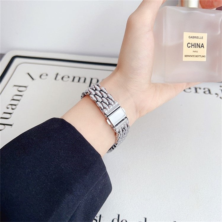 For Apple Watch 10 46mm / Ultra 2 / Ultra 49mm / 9 8 7 45mm / SE (2023) SE (2022) SE 6 5 4 44mm / 3 2 1 42mm Zinc Alloy Band - Silver