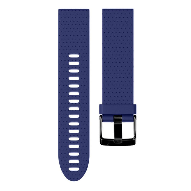 KALEBOL KLB-YDGJ-001 For Garmin Fenix 7S / Fenix 7S Pro Watch Strap 20mm Dot Texture Silicone Watchbands - Dark Blue