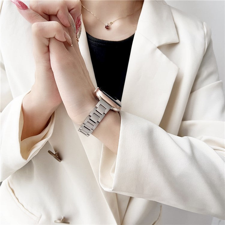 Watch Strap for Apple Watch 9 8 7 41mm / SE (2023) SE (2022) SE 6 5 4 40mm / 3 2 1 38mm Stainless Steel 14mm Watchband - Tarnish