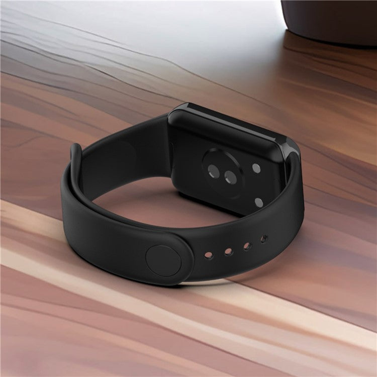 For Honor Band 9 Watch Band Soft TPU Adjustable Wrist Strap - White