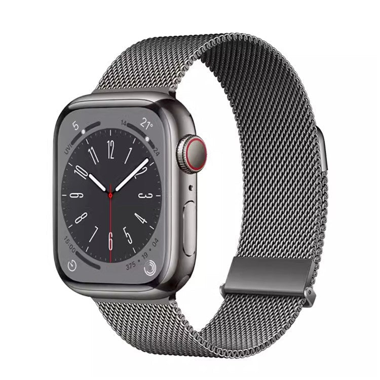 For Apple Watch 10 46mm / Ultra 2 / Ultra 49mm / 9 8 7 45mm / SE (2023) SE (2022) SE 6 5 4 44mm / 3 2 1 42mm Magnetic Watch Strap - Grey