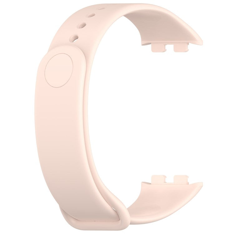 For Honor Band 9 Silicone Watch Strap Replacement Wrist Band - Light Pink