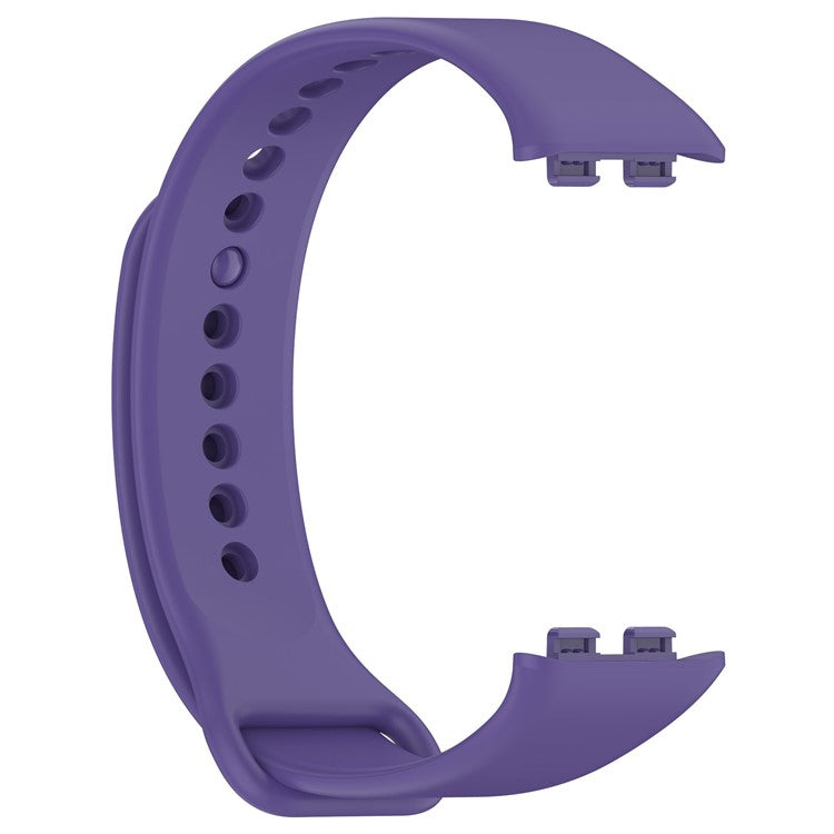 For Honor Band 9 Silicone Watch Strap Replacement Wrist Band - Purple