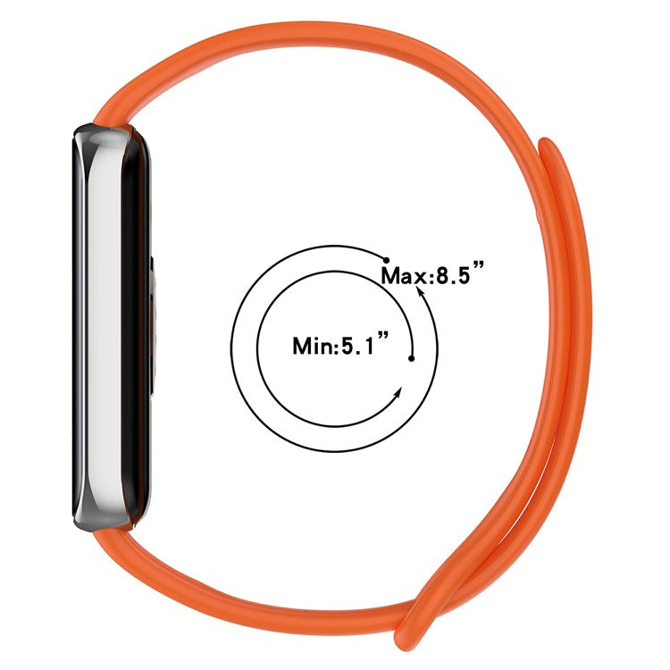 For Honor Band 9 Silicone Watch Strap Replacement Wrist Band - Purple