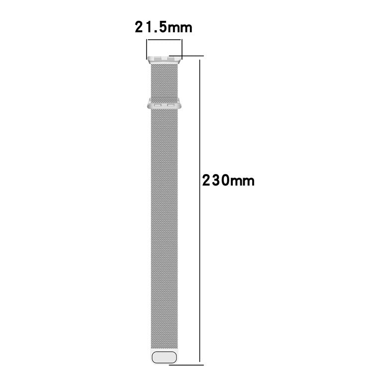 For Honor Band 9 Smart Watch Band Metal Milanese Strap Replacement - Starlight