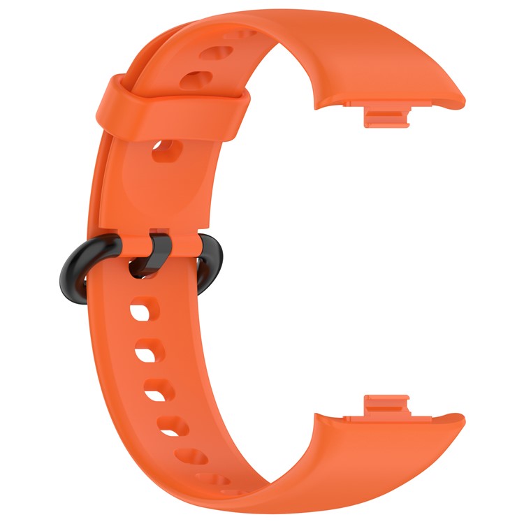 Wrist Band for Xiaomi Redmi Watch 4 Soft Silicone Smartwatch Bracelet Strap - Orange