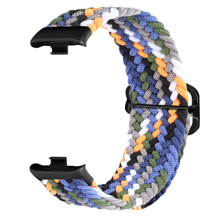 For Xiaomi Redmi Watch 4 Braided Band Adjustable Replacement Nylon Watch Strap - Denim