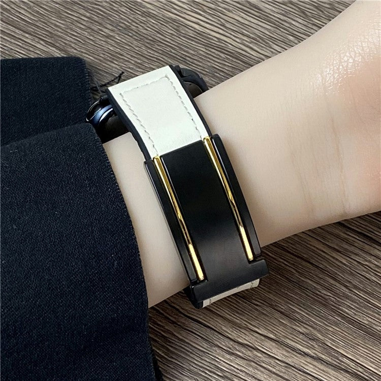 For Apple Watch 10 46mm / Ultra 2 / Ultra 49mm / 9 8 7 45mm / SE (2023) SE (2022) SE 6 5 4 44mm / 3 2 1 42mm Watch Band Magnetic Buckle - Green