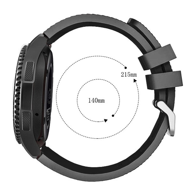 For Huawei Watch Watch 4 / GT 4 46mm / 4 Pro Replacement Strap 22mm Silicone Watch Band - White