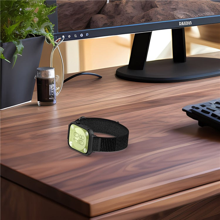 For Huawei Watch Fit 3 Wrist Watch Band Nylon Comfortable Strap Replacement - Yellow+Grey