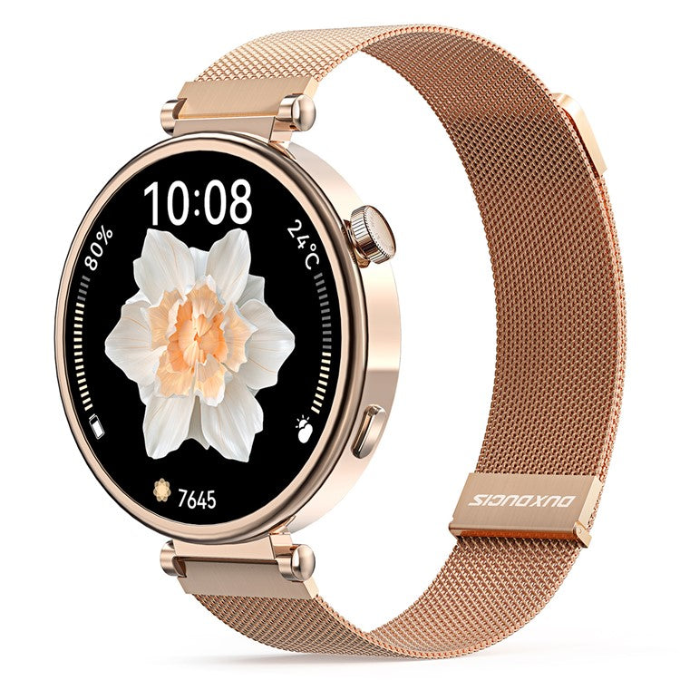 DUX DUCIS For Huawei Watch GT 4 41mm Replacement Band 18mm Milanese Magnetic Watch Strap - Gold