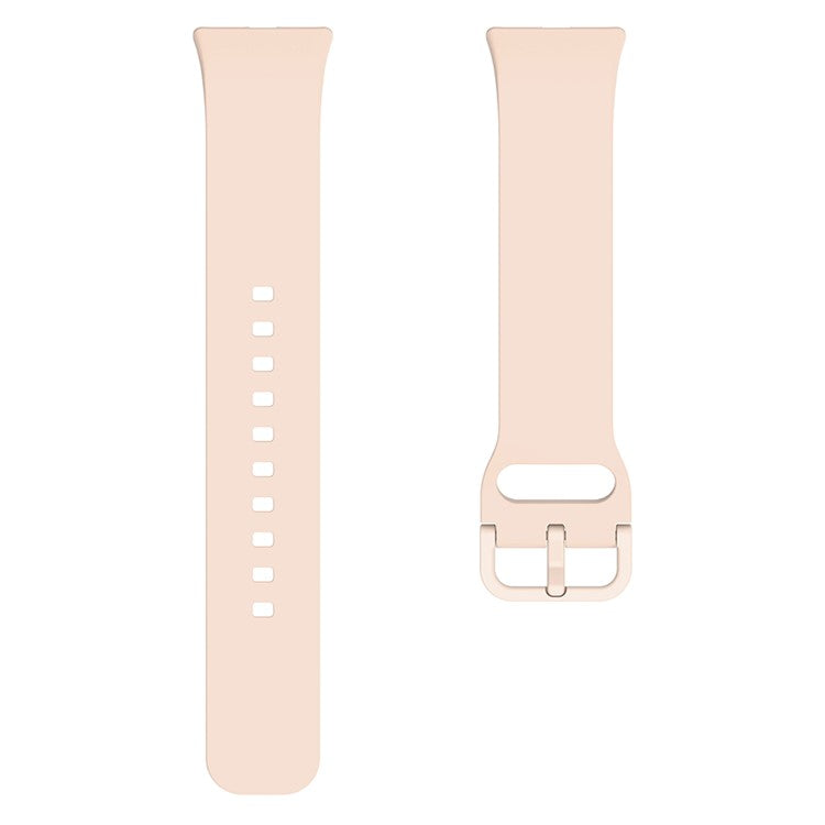 For Samsung Galaxy Fit3 Silicone Strap Replacement Wrist Band with Watch Case - Pink