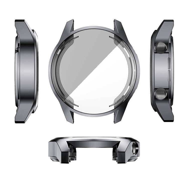 Electroplated TPU All-around Protective Case for Huawei Watch GT 2 46mm - Grey