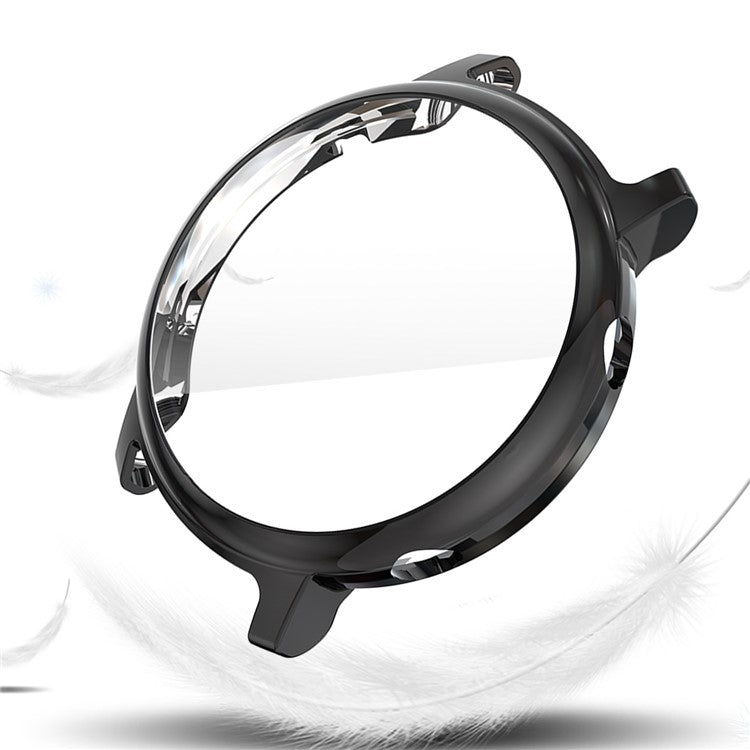 Electroplated TPU All-wrapped Protector Cover for Huawei Watch GT 2 42mm - Black