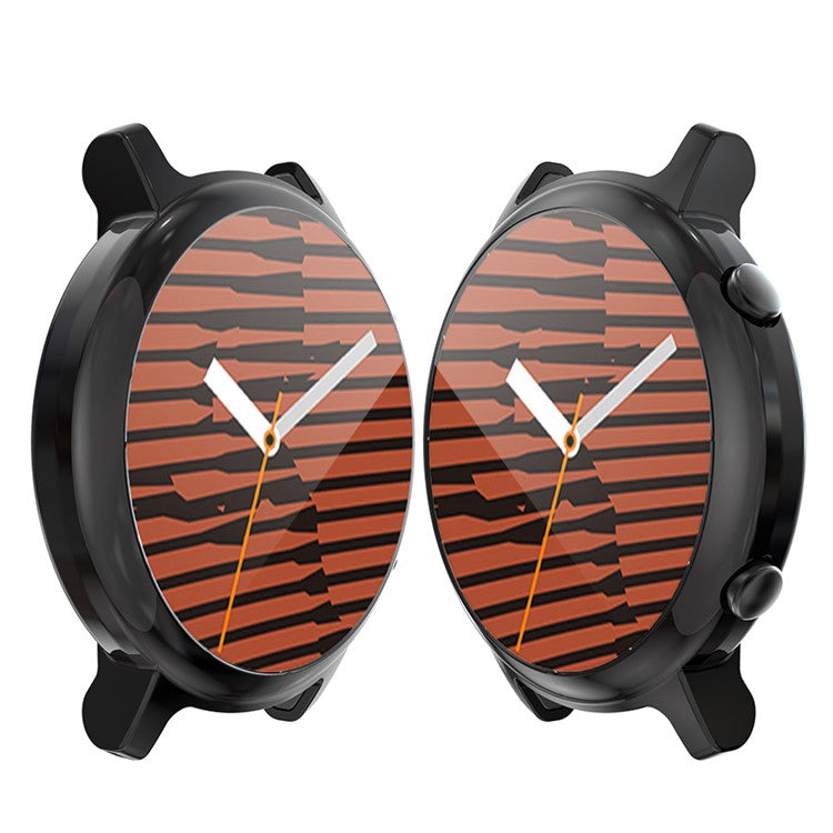 Electroplated TPU All-wrapped Protector Cover for Huawei Watch GT 2 42mm - Black