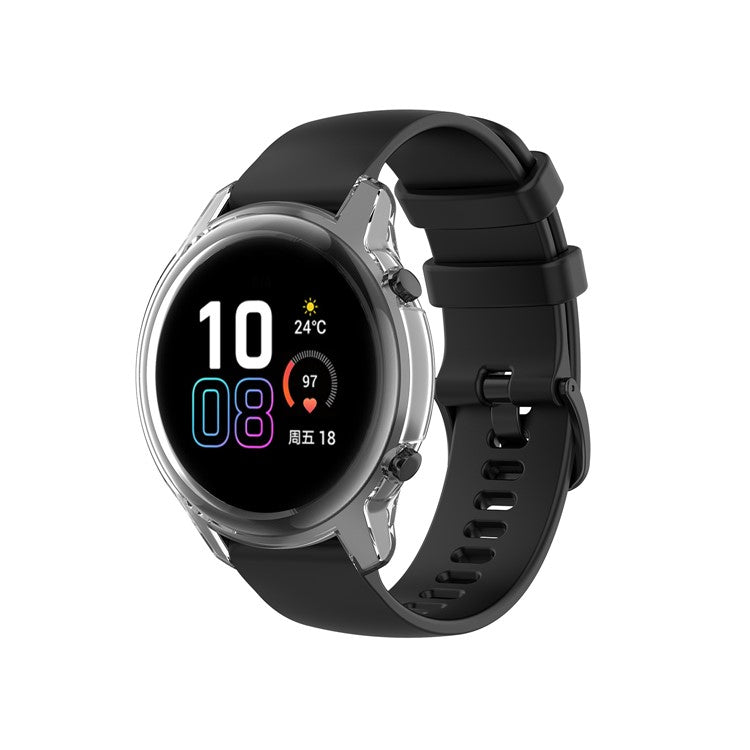 Dustproof Shockproof TPU Watch Cover for Honor Magic Watch2 - Transparent