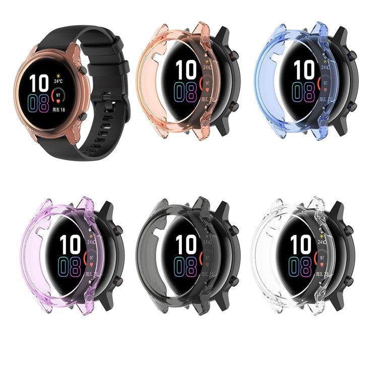 Dustproof Shockproof TPU Watch Cover for Honor Magic Watch2 - Transparent