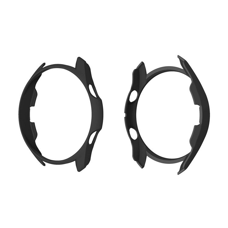 ENKAY HAT PRINCE Matte PC Case with 0.2mm 2.15D 9H Tempered Glass Film for Samsung Galaxy Watch3 41mm - Black