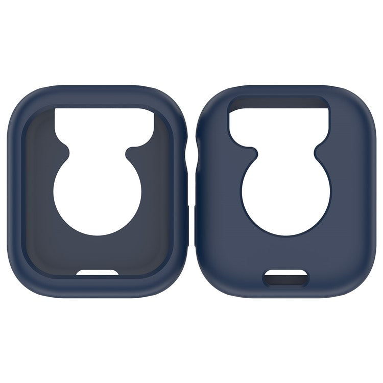 For Huawei Watch Fit 3 Watch Case Soft Silicone Protective Frame - Midnight Blue