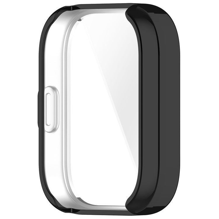 For Amazfit Bip 5 Unity TPU Case Anti-Scratch Smartwatch Protector Watch Case Cover - Black