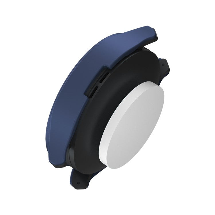 For Samsung Galaxy Watch7 44mm Case Hollow Hard PC Watch Case Cover - Blue