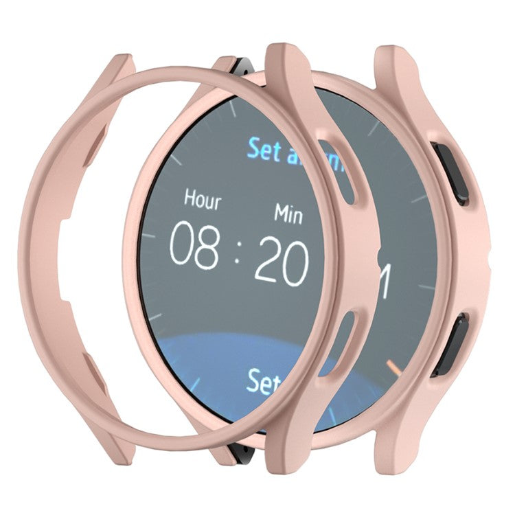For Samsung Galaxy Watch7 40mm Case Hard PC Hollow Protective Watch Cover - Pink
