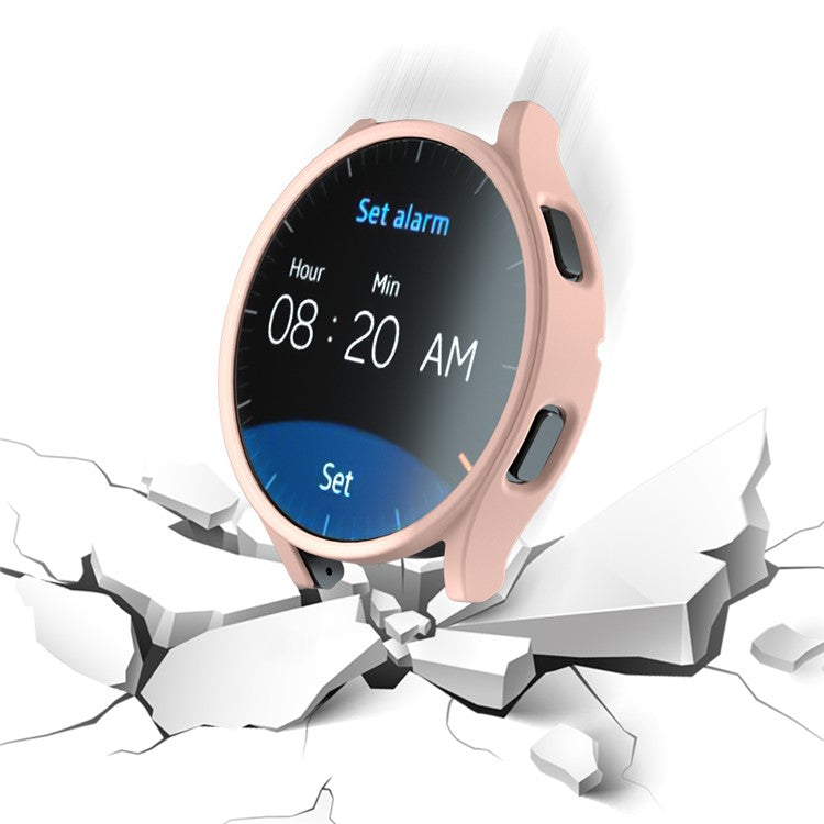 For Samsung Galaxy Watch7 40mm Case Hard PC Hollow Protective Watch Cover - Pink