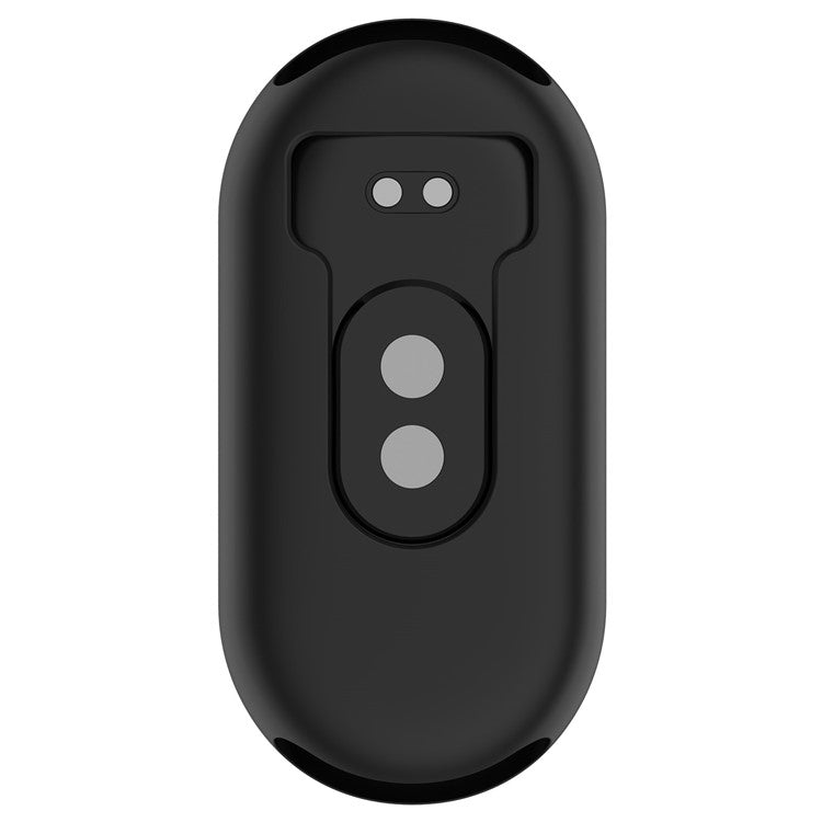 For Xiaomi Smart Band 9 / 9 NFC Silicone Cover Watch Frame Case Cover Edge Protector - Black