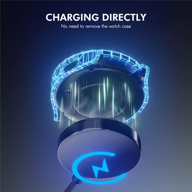 ENKAY HAT PRINCE For Samsung Galaxy Watch7 40mm PC Case Watch Protector with 0.2mm 9H Screen Film - Green