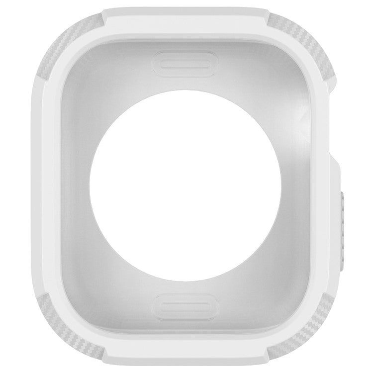 For Apple Watch Series 10 42mm Protective Cover Rugged TPU Watch Case - White